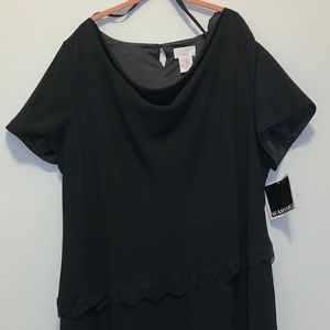 Black High Low Dress size 26w